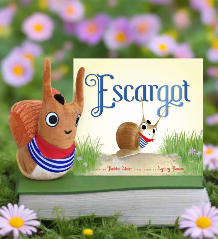 Escargot Plush And Book Set