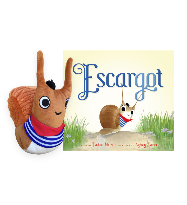 Escargot Plush And Book Set