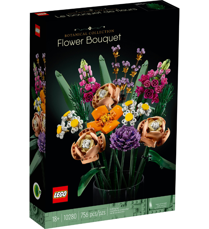 Lego Flower Bouquet 10280 Building Kit (756 Pieces)