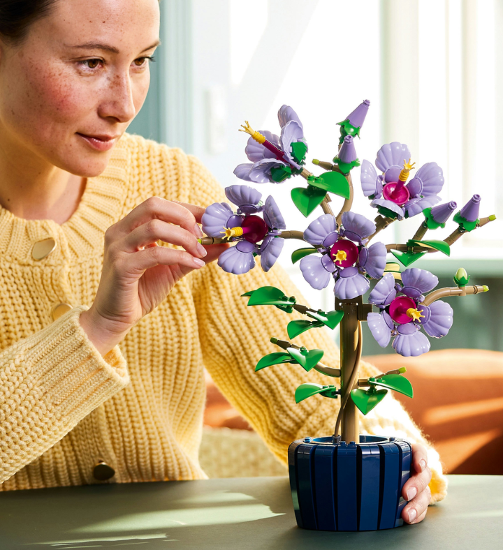Lego Botanicals Hibiscus Flower Building Set For Adults