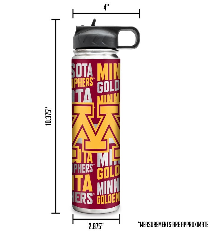 College  22oz Stainless Steel Tumbler With Lid