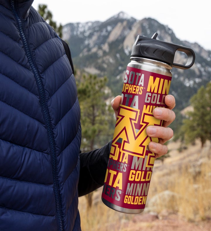 College  22oz Stainless Steel Tumbler With Lid