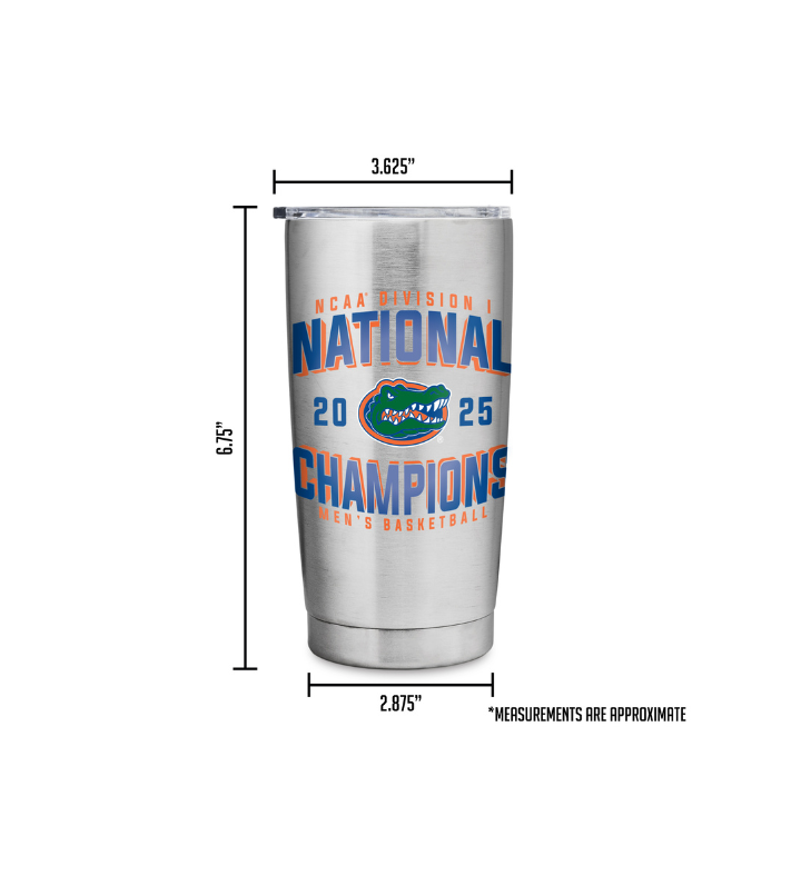 College 20oz Stainless Steel Tumbler With Lid
