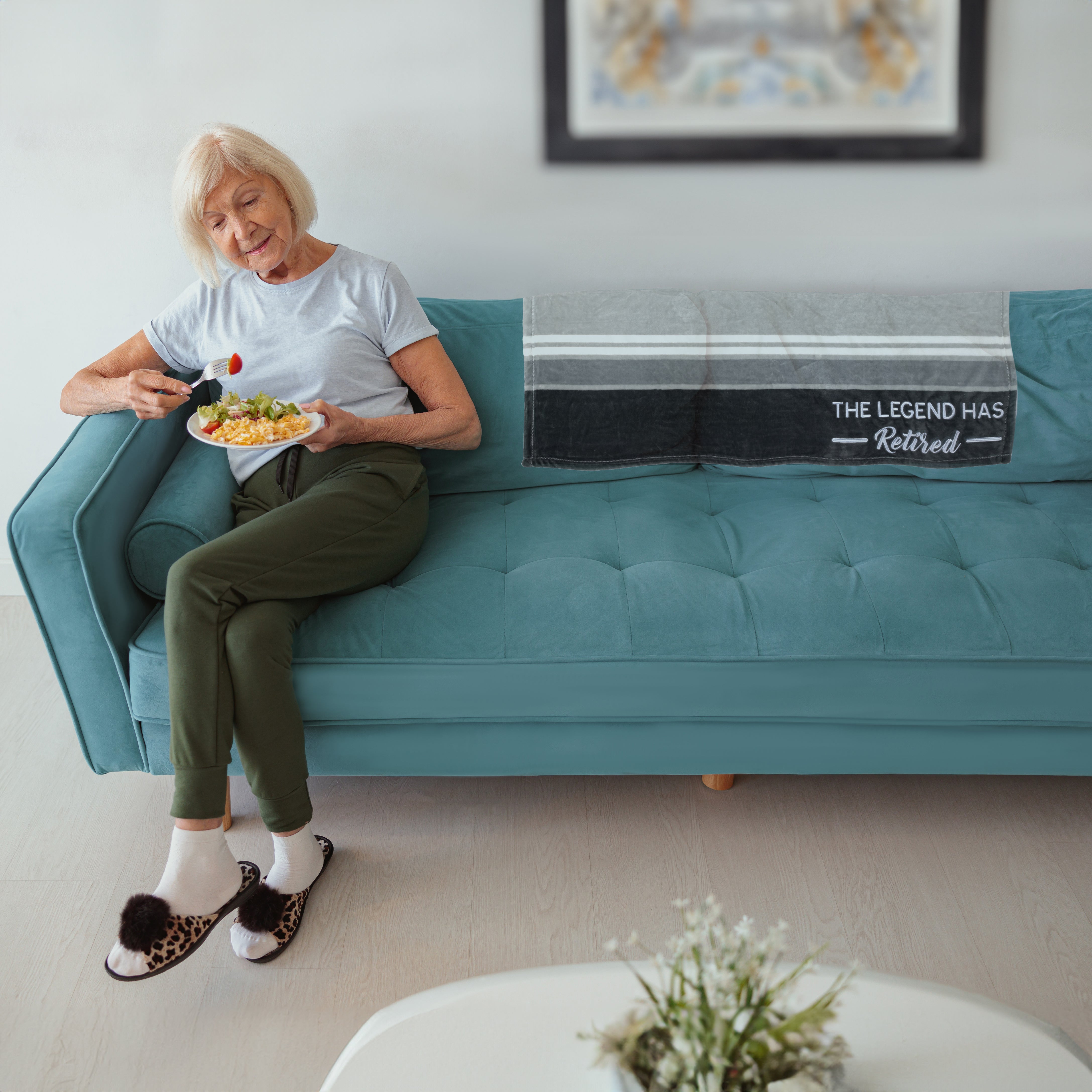 Legend Has Retired Plush Blanket