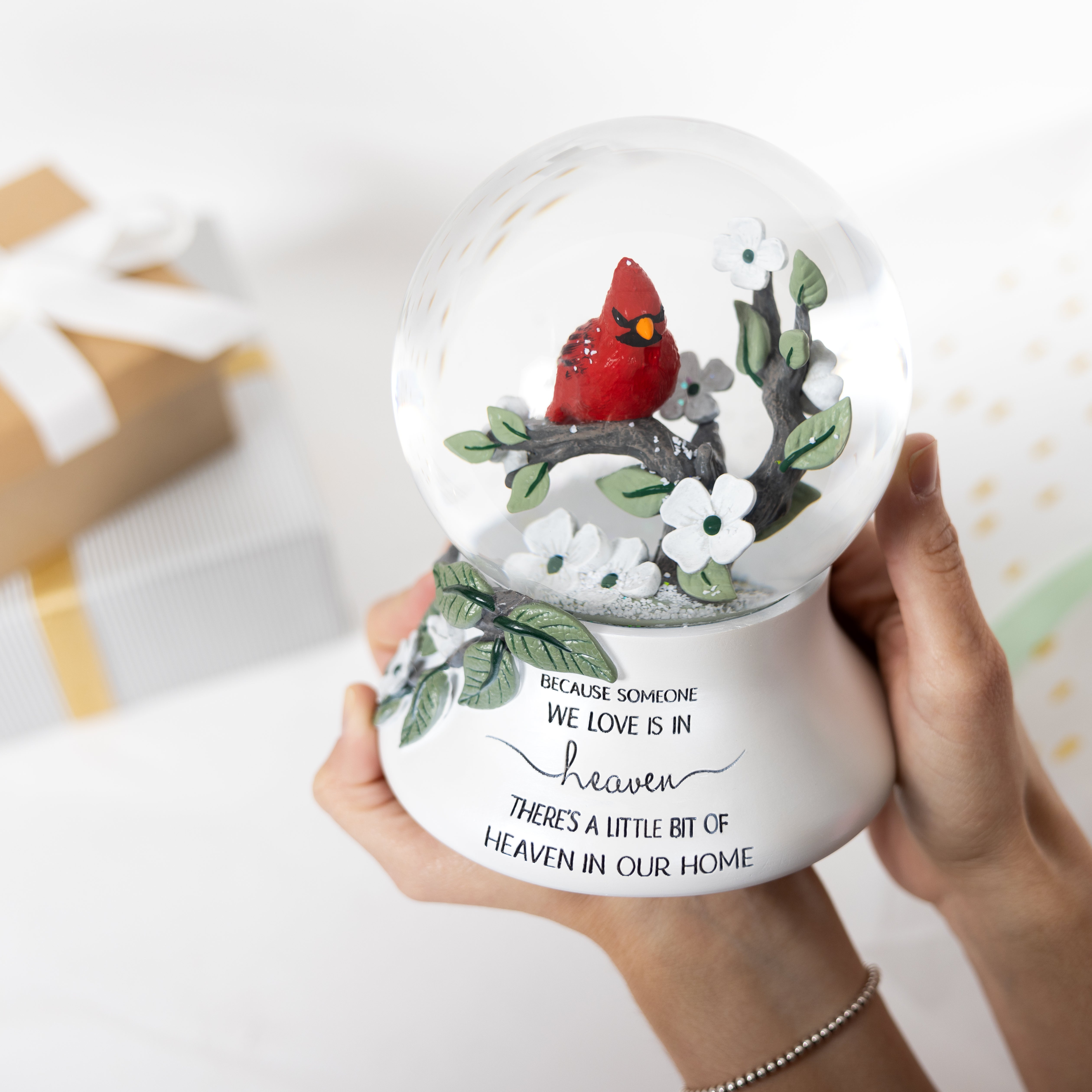 Heaven In Our Home Glass Water Globe