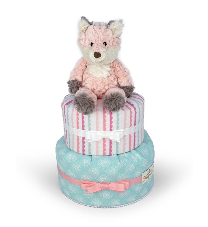 Mini Cheeky Kakes Girl Diaper Cakes