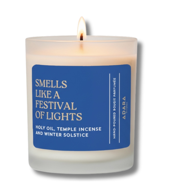 Smells Like A Festival Of Lights - Hanukkah Scented Candle