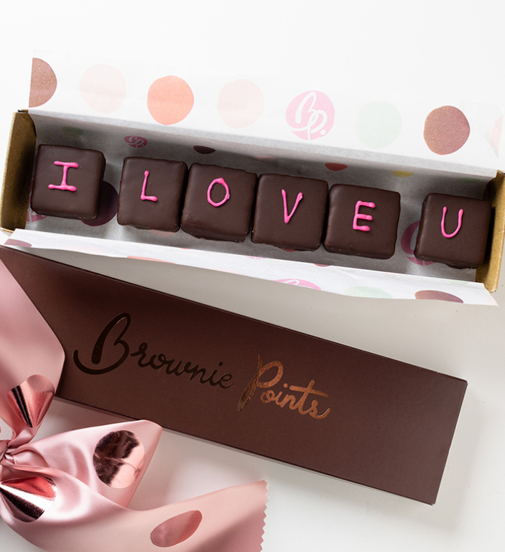 I Love U Brownies 6