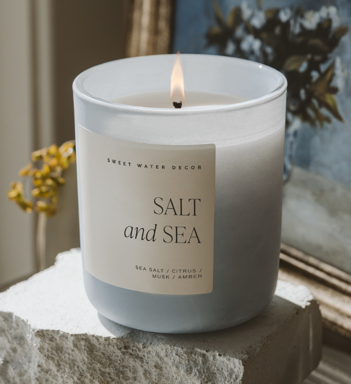 Salt And Sea 15 Oz Soy Candle