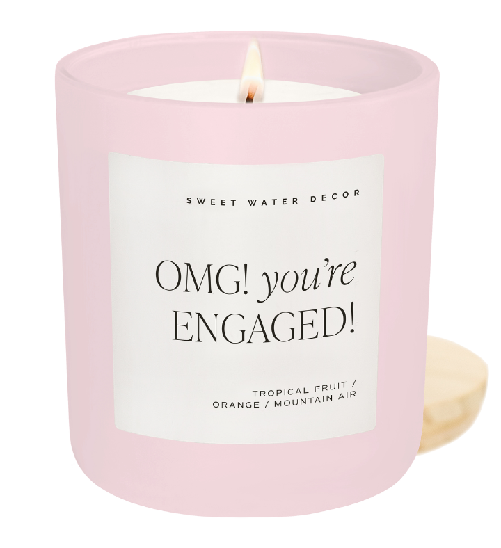 OMG! You're Engaged! 15 oz Soy Candle