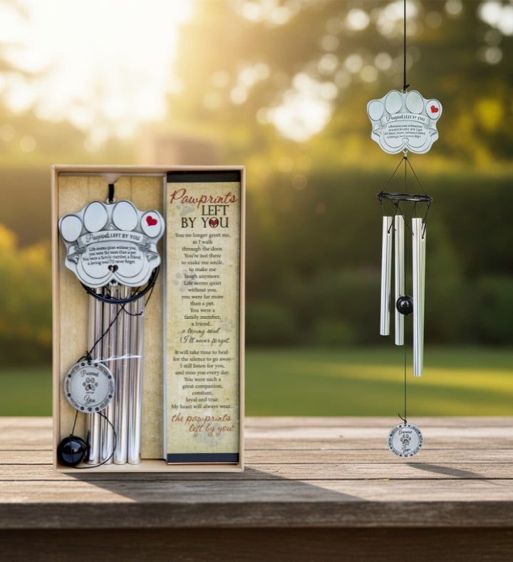 Meaningful Pet Loss Sympathy Gift Set – Memorial For Dog Or Cat