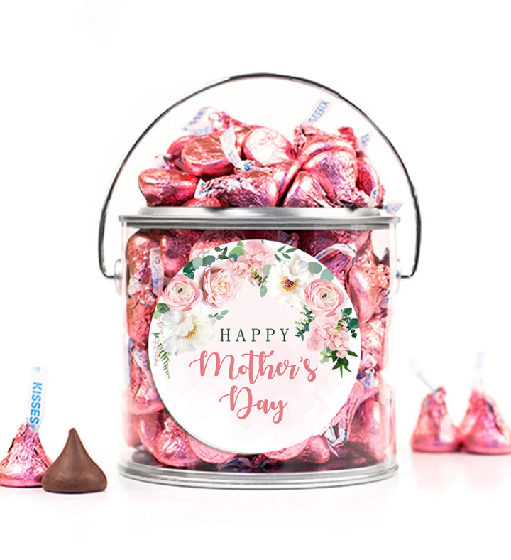 Mother's Day Paint Can Gift With Hershey's Kisses By Just Candy