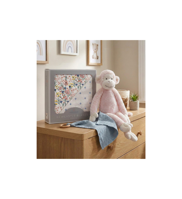 Gift Set   Wildflower Blanket, Teether And Plush Toy