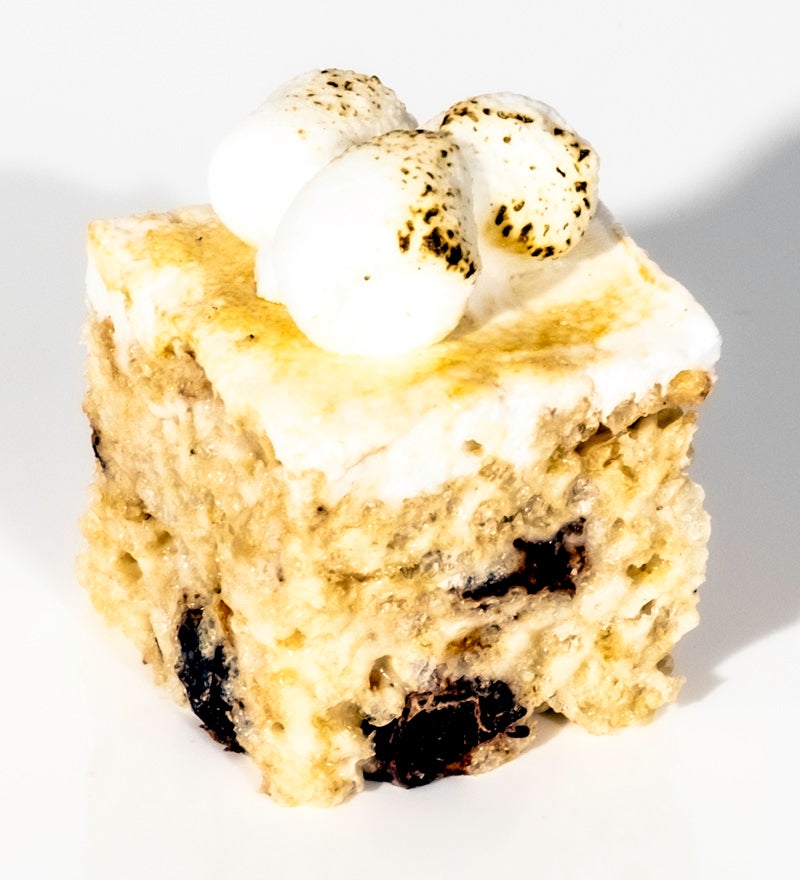 12 Pack Of Autumn-themed Krispie Rice Treats