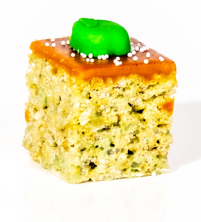 12 Pack Of Autumn-themed Krispie Rice Treats