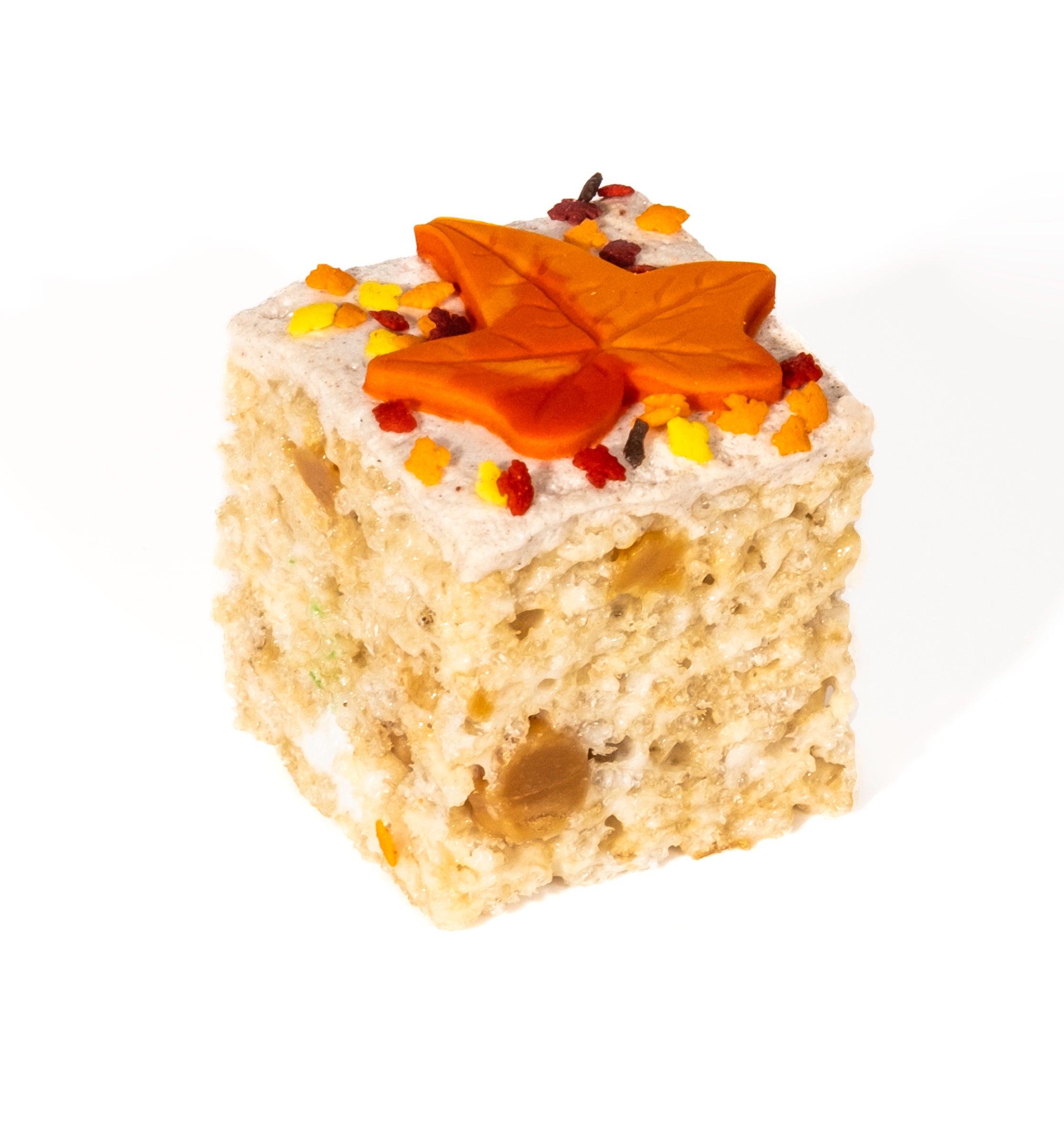 12 Pack Of Autumn-themed Krispie Rice Treats