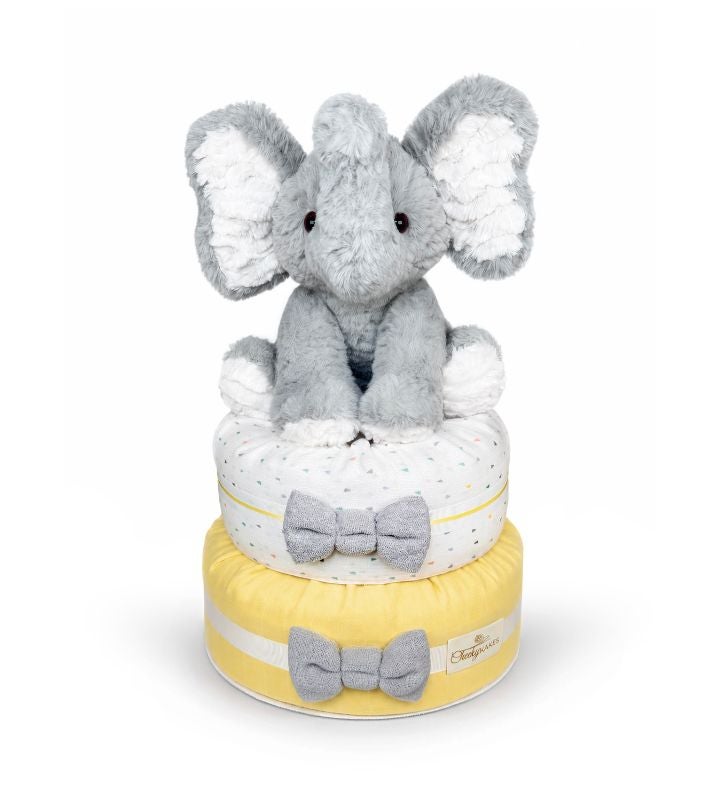 Ryder Elephant Diaper Cake