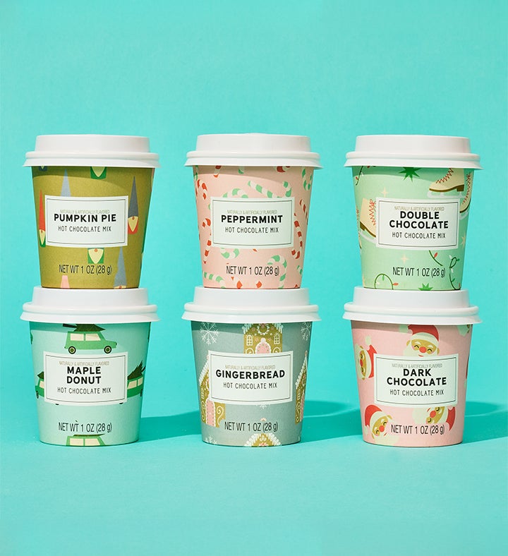 Bombombs Holiday Mini Cups Hot Chocolate Gift Set, Set Of 6
