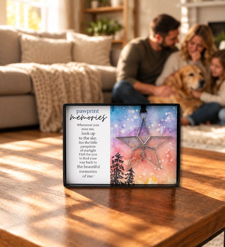 Pawprints Left By You: Pet Memorial Gift For Cat Or Dog Loss