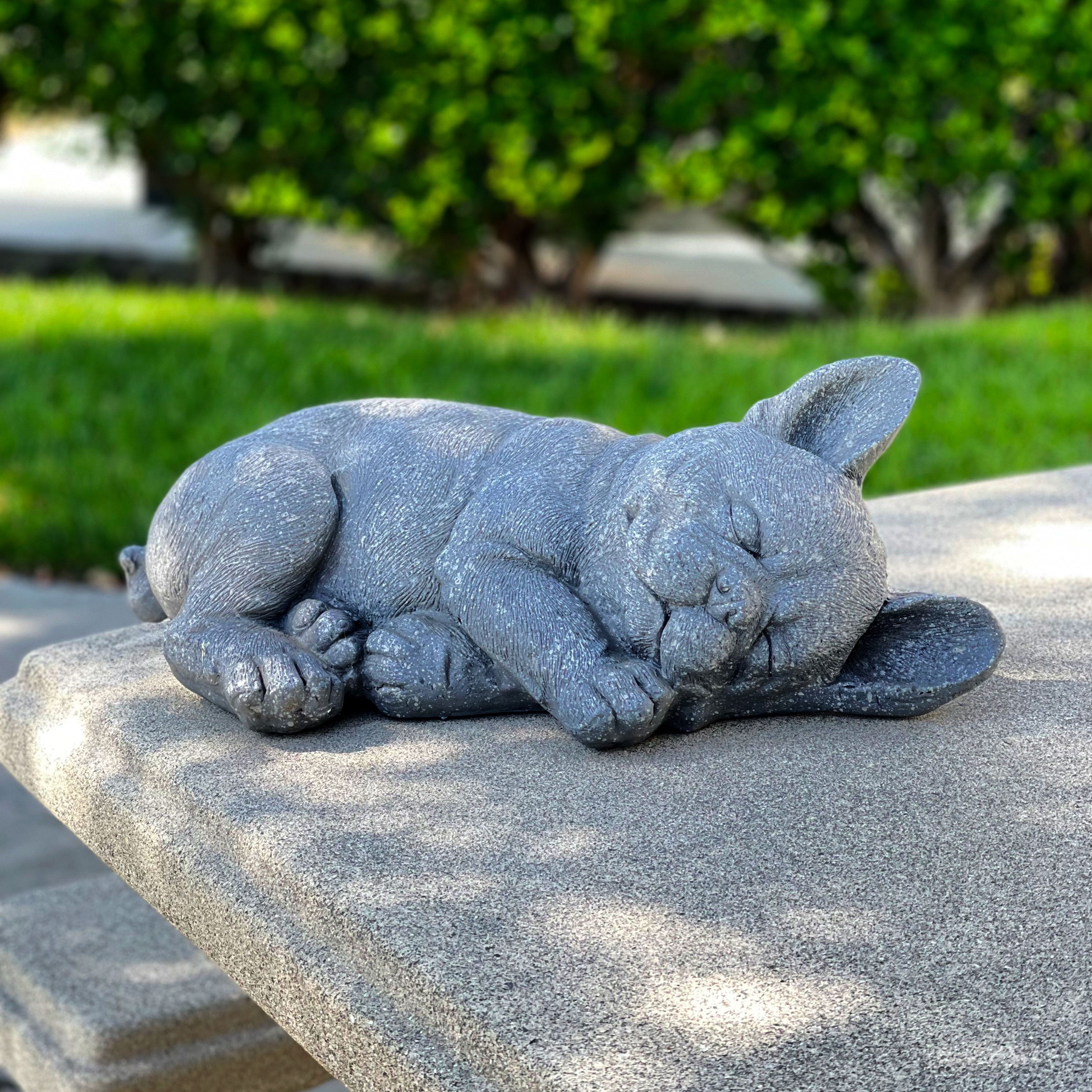 Polyresin Sleeping Bulldog