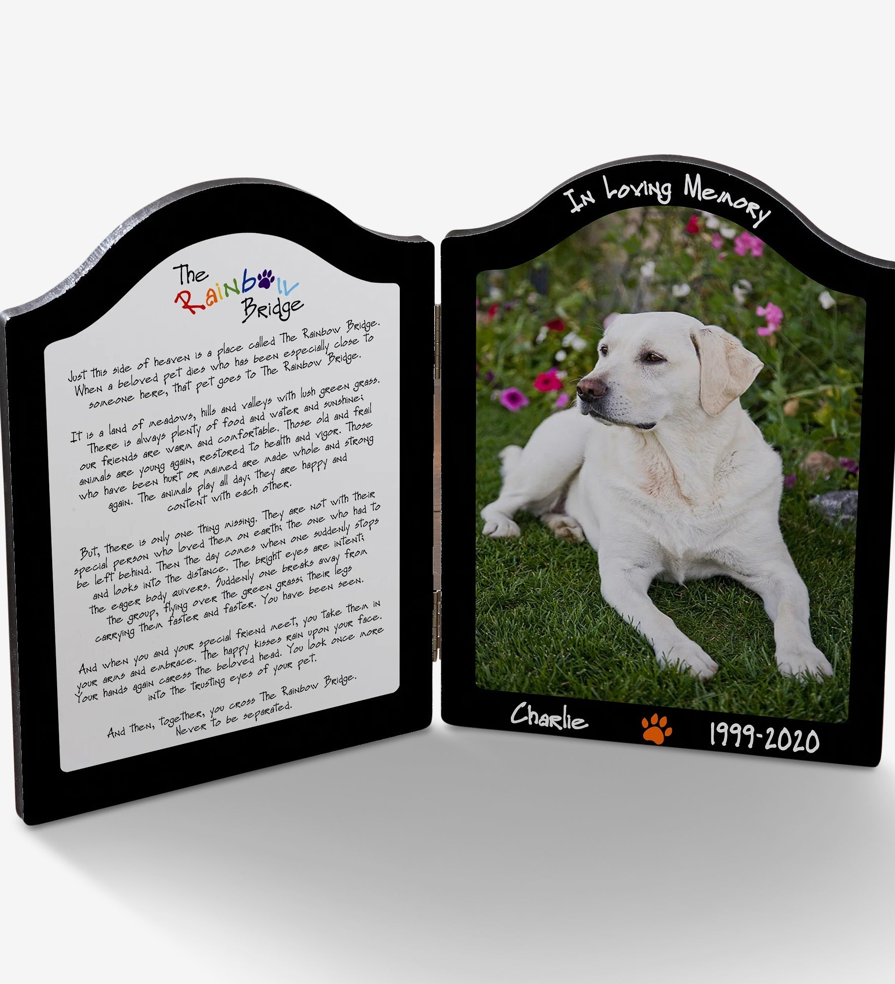 Pets In Heaven Personalized Photo Plaque