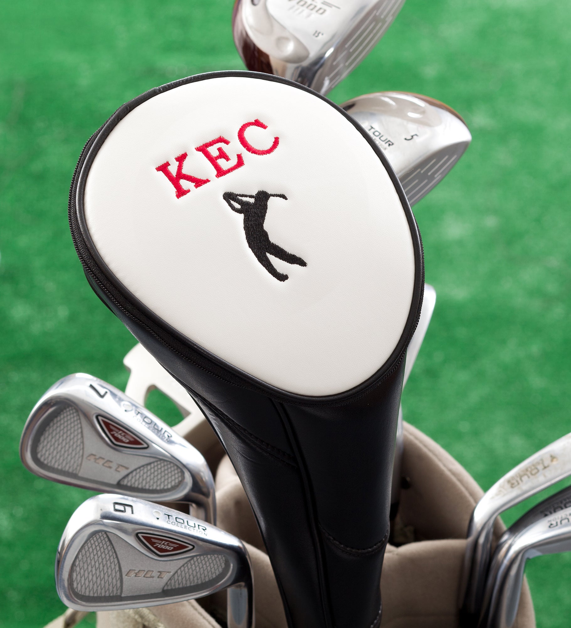 Embroidered Performance Golfer Golf Club Cover