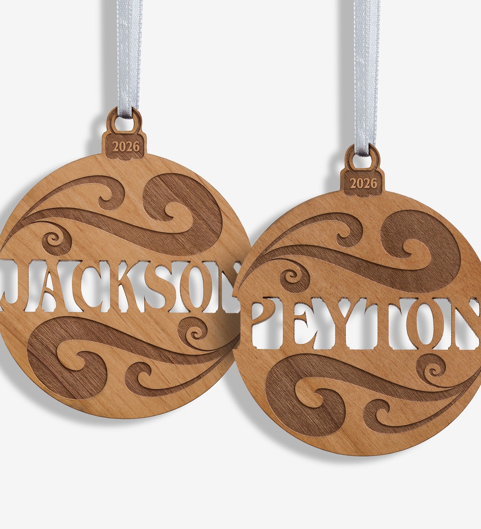 You Name It Personalized Wood Ornament