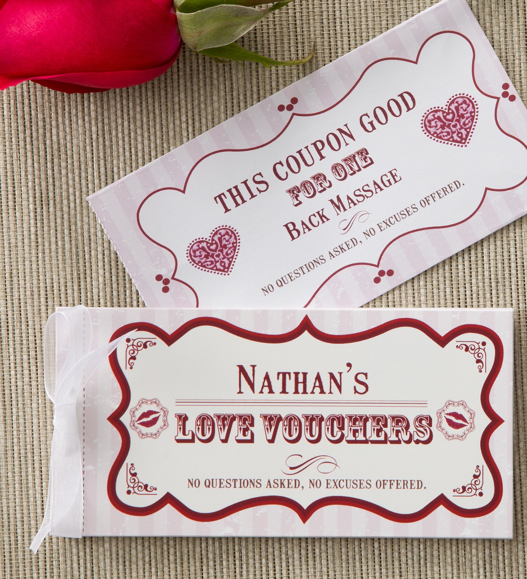 Create Your Own Personalized Vouchers Of Love