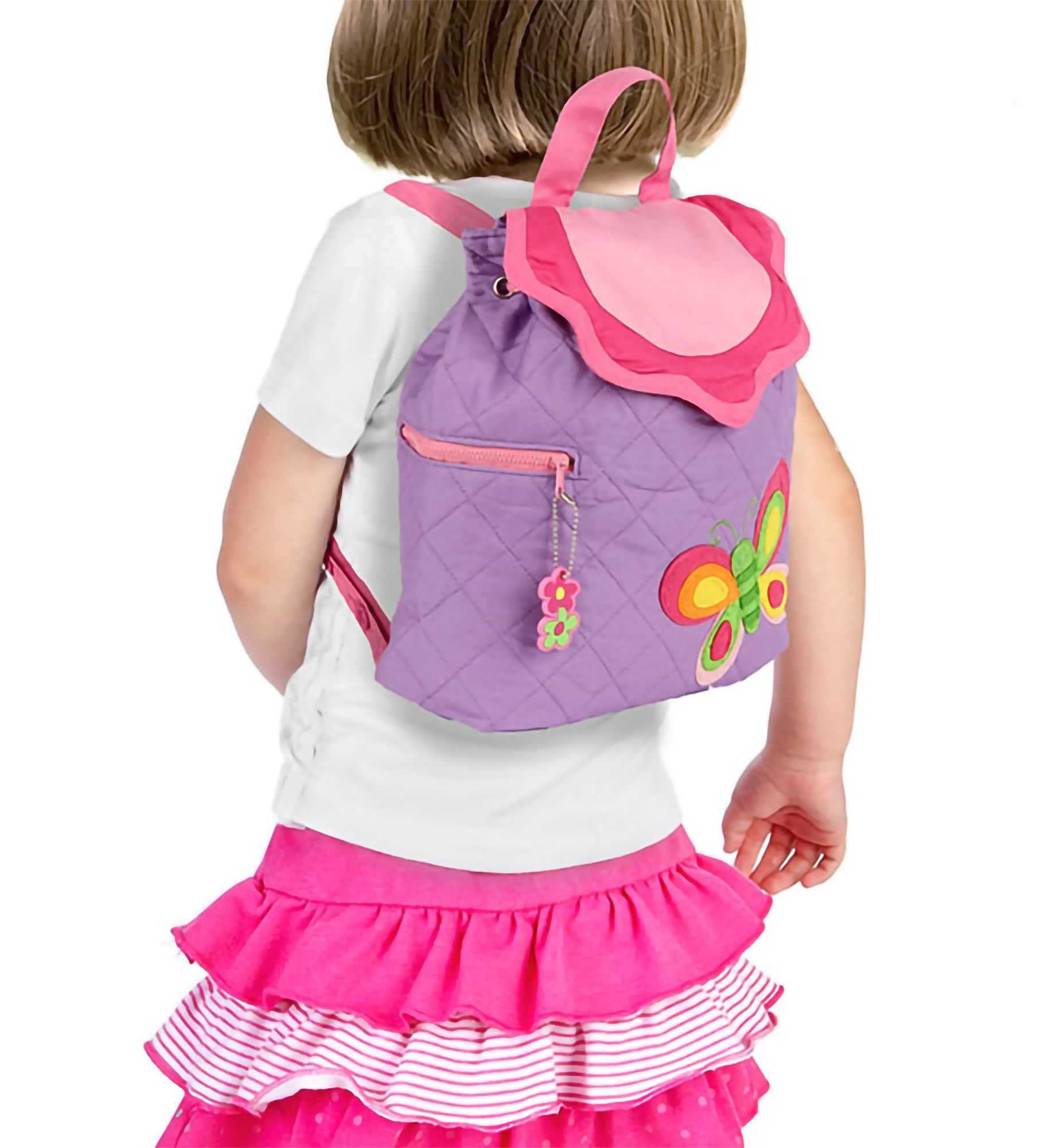 Butterfly Embroidered Kid's Backpack by Stephen Joseph
