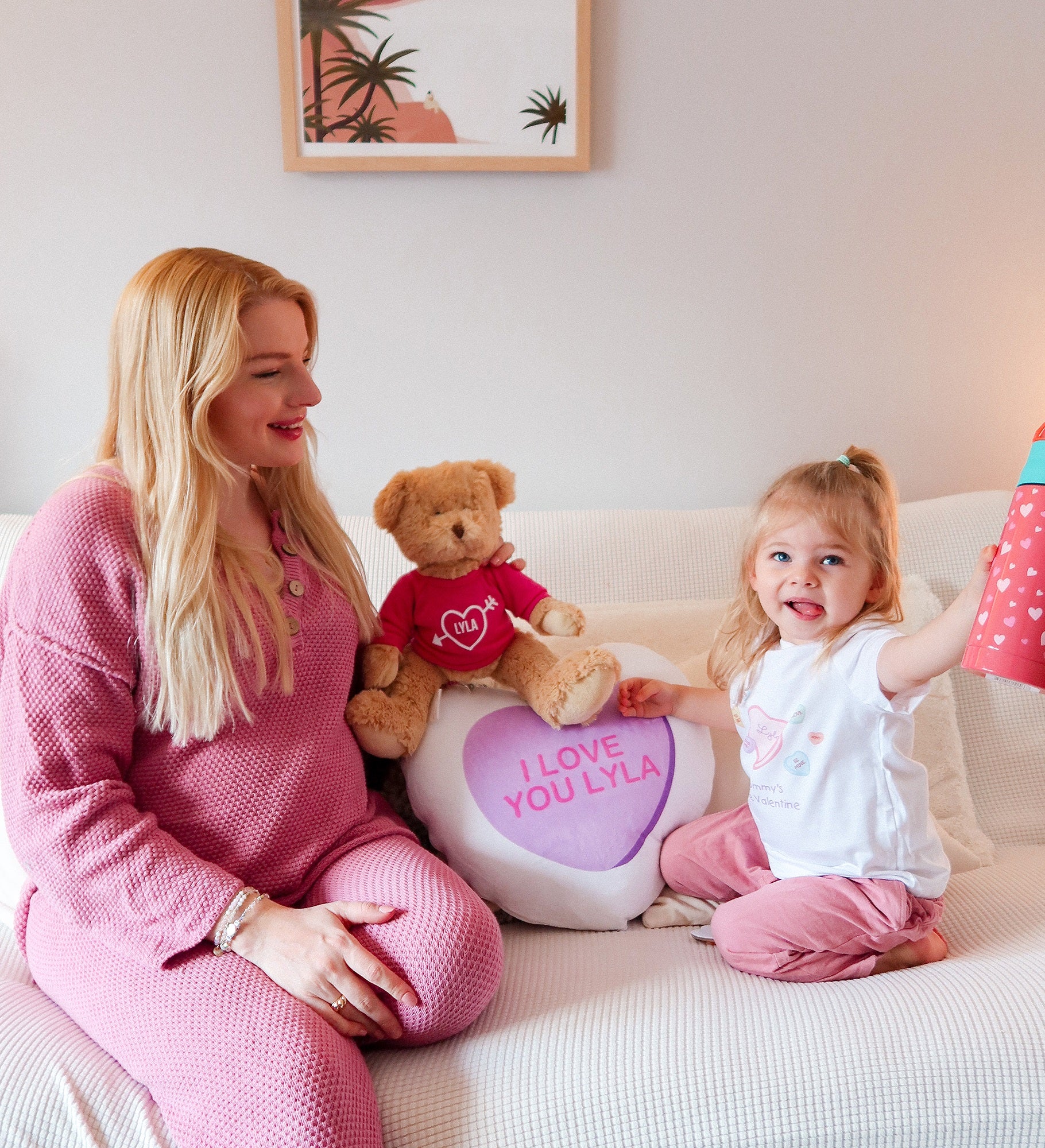My Valentine Personalized Teddy Bear