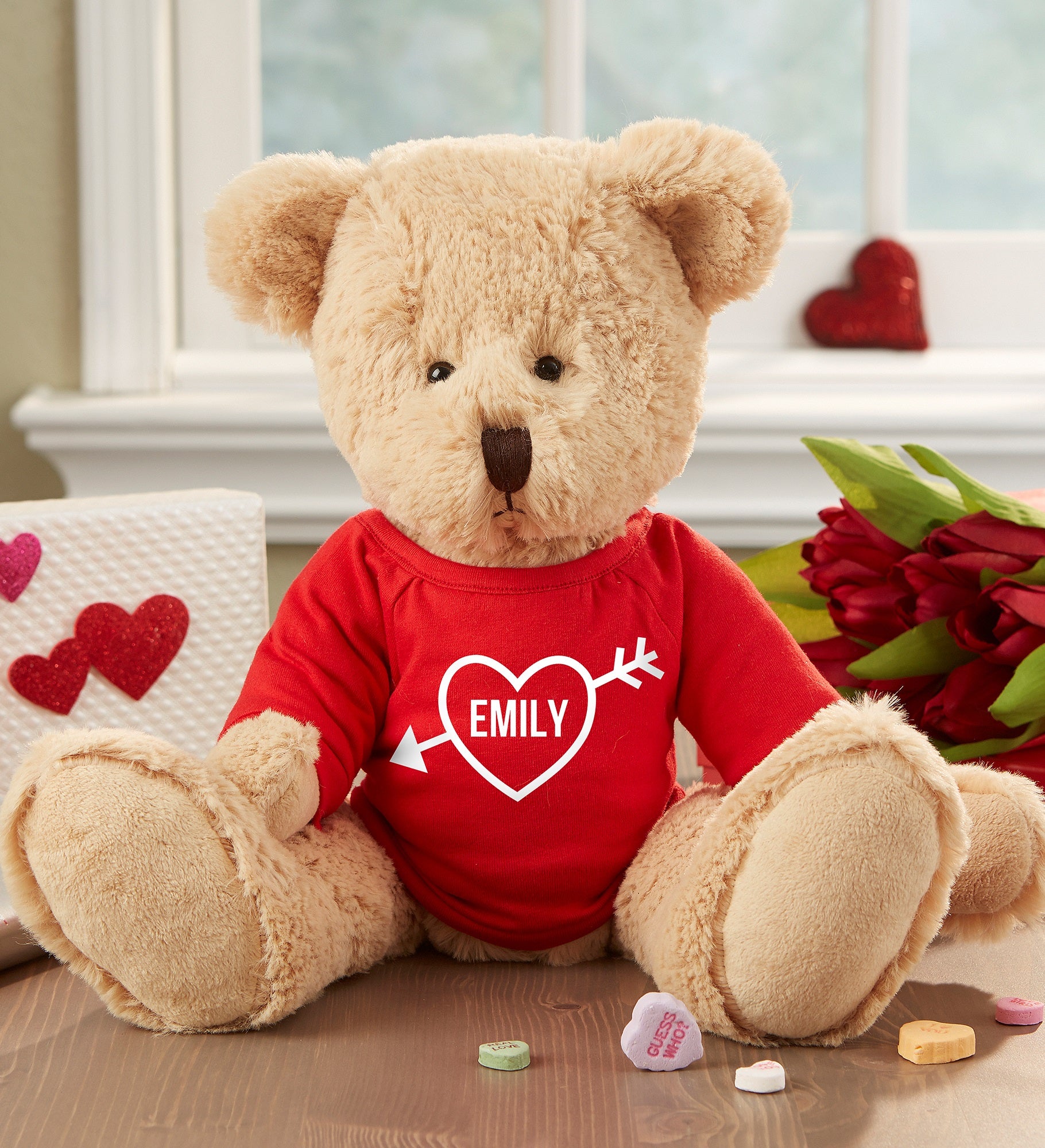 My Valentine Personalized Teddy Bear