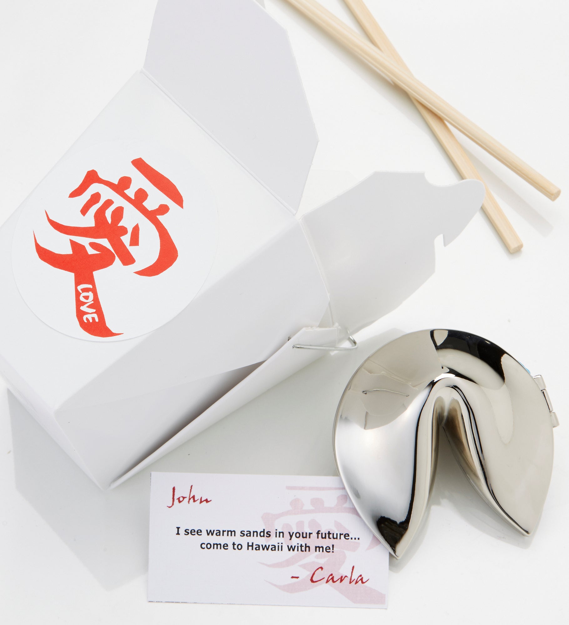 Fortunate Love Personalized Fortune Cookie