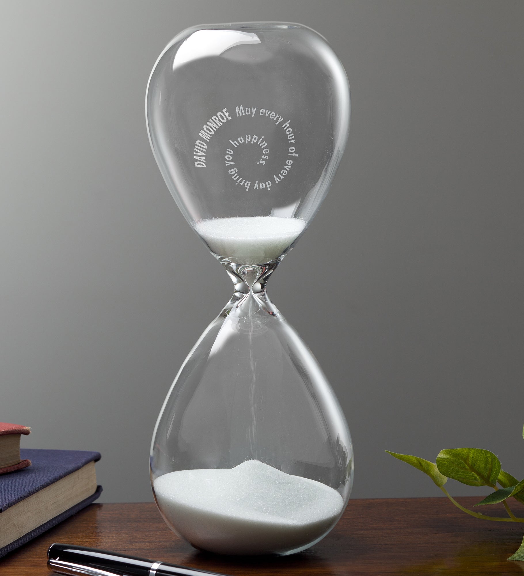 Personalized Sand-Filled Hourglass