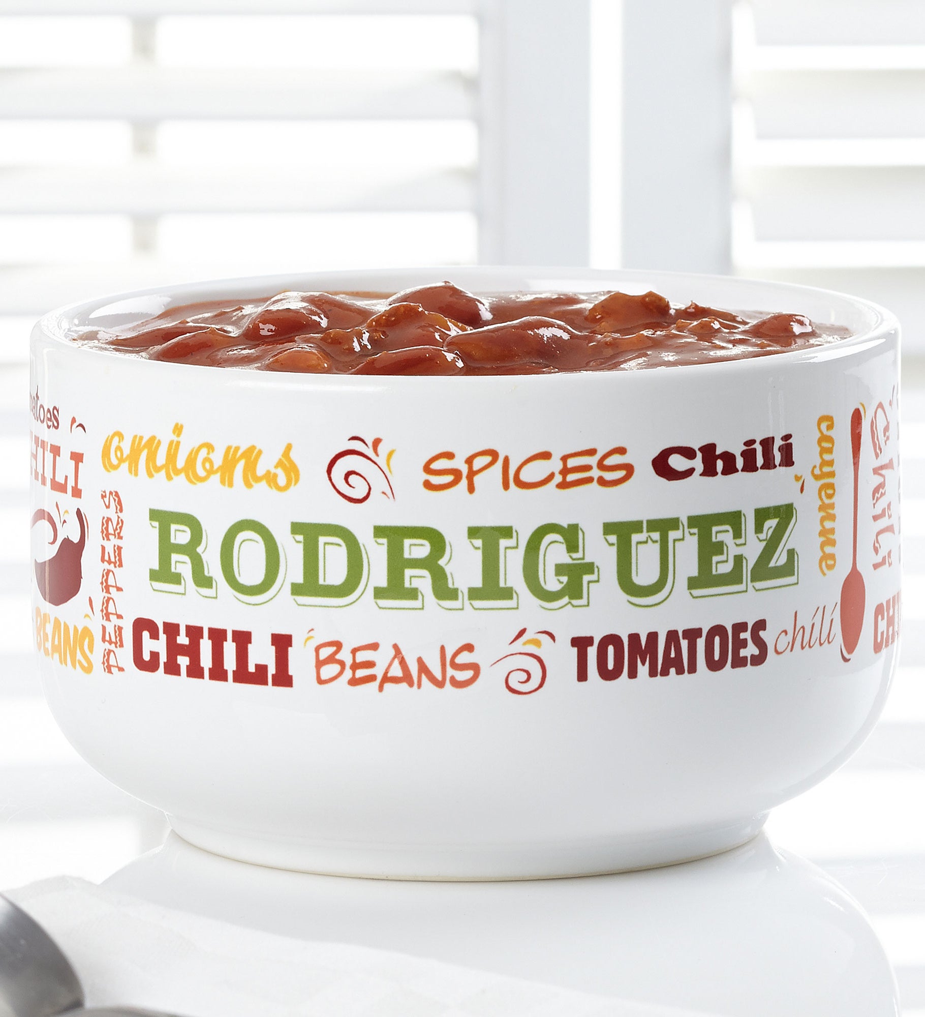 Chili Today! Personalized 14 oz. Chili Bowl
