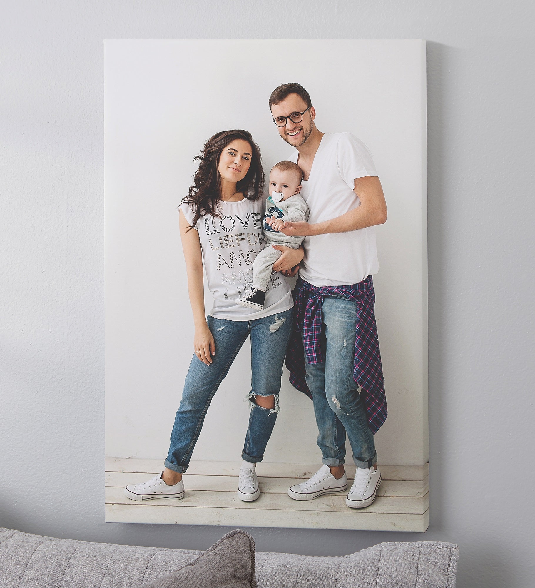 Photo Memories Personalized Canvas Print