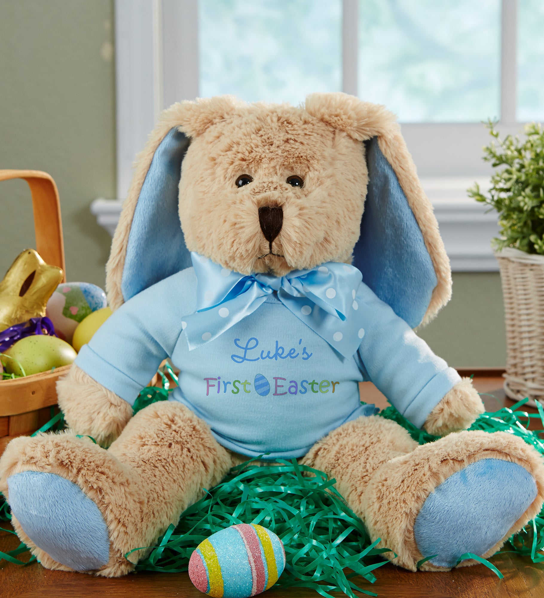 My First Easter Personalized Plush Bunny