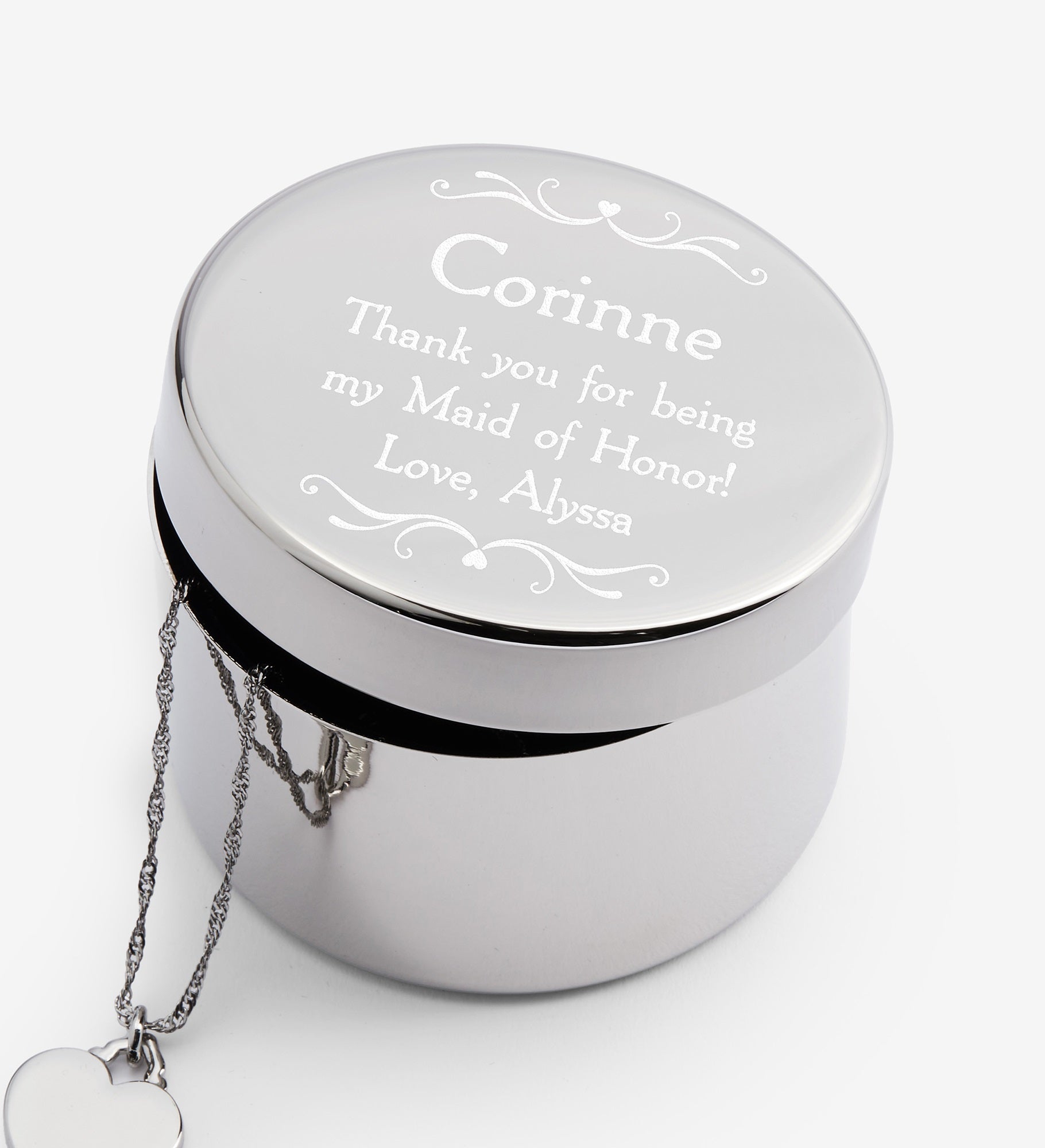 Bridesmaid Engraved Keepsake Box