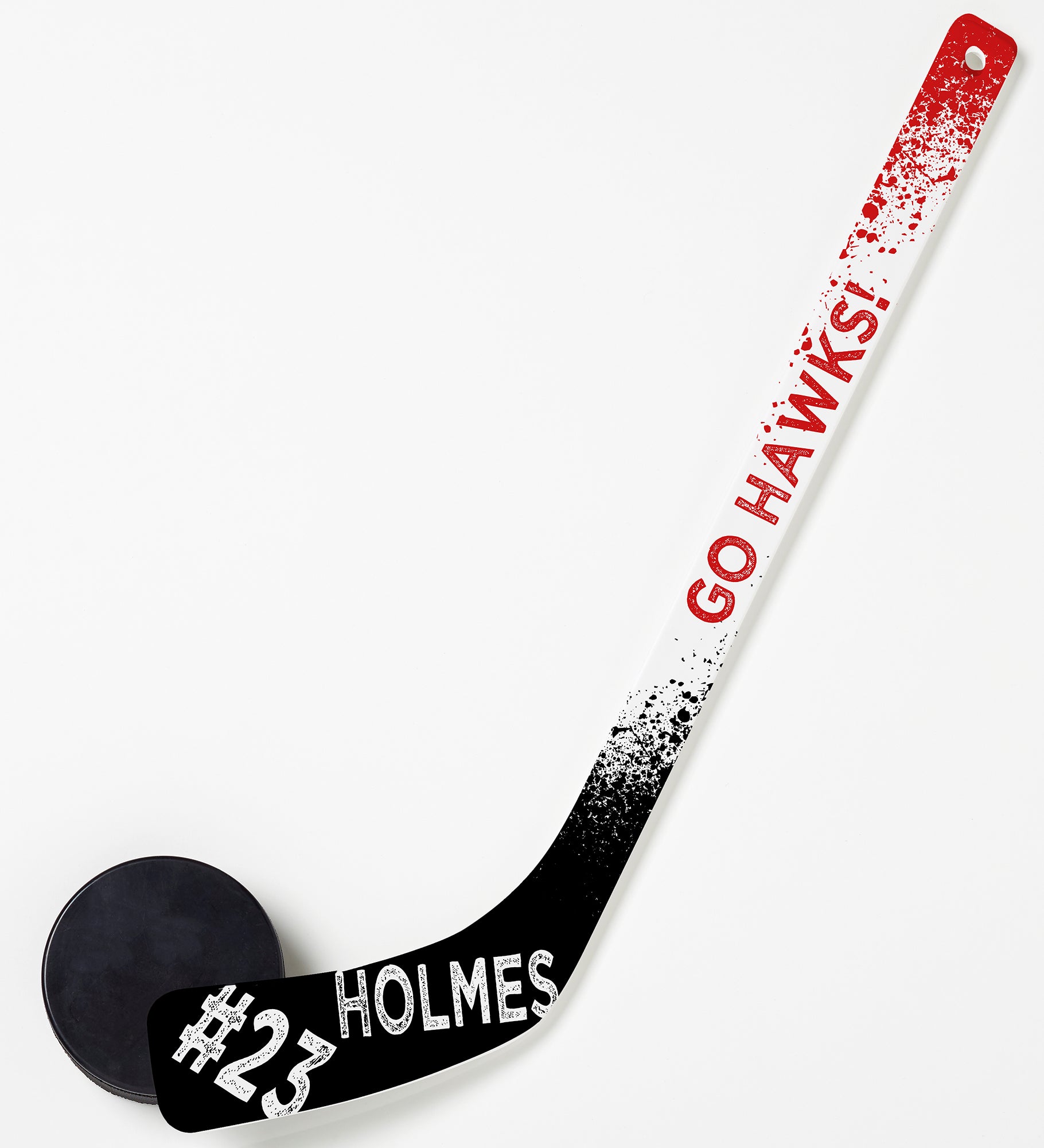 You Name It! Personalized Plastic Mini Hockey Stick