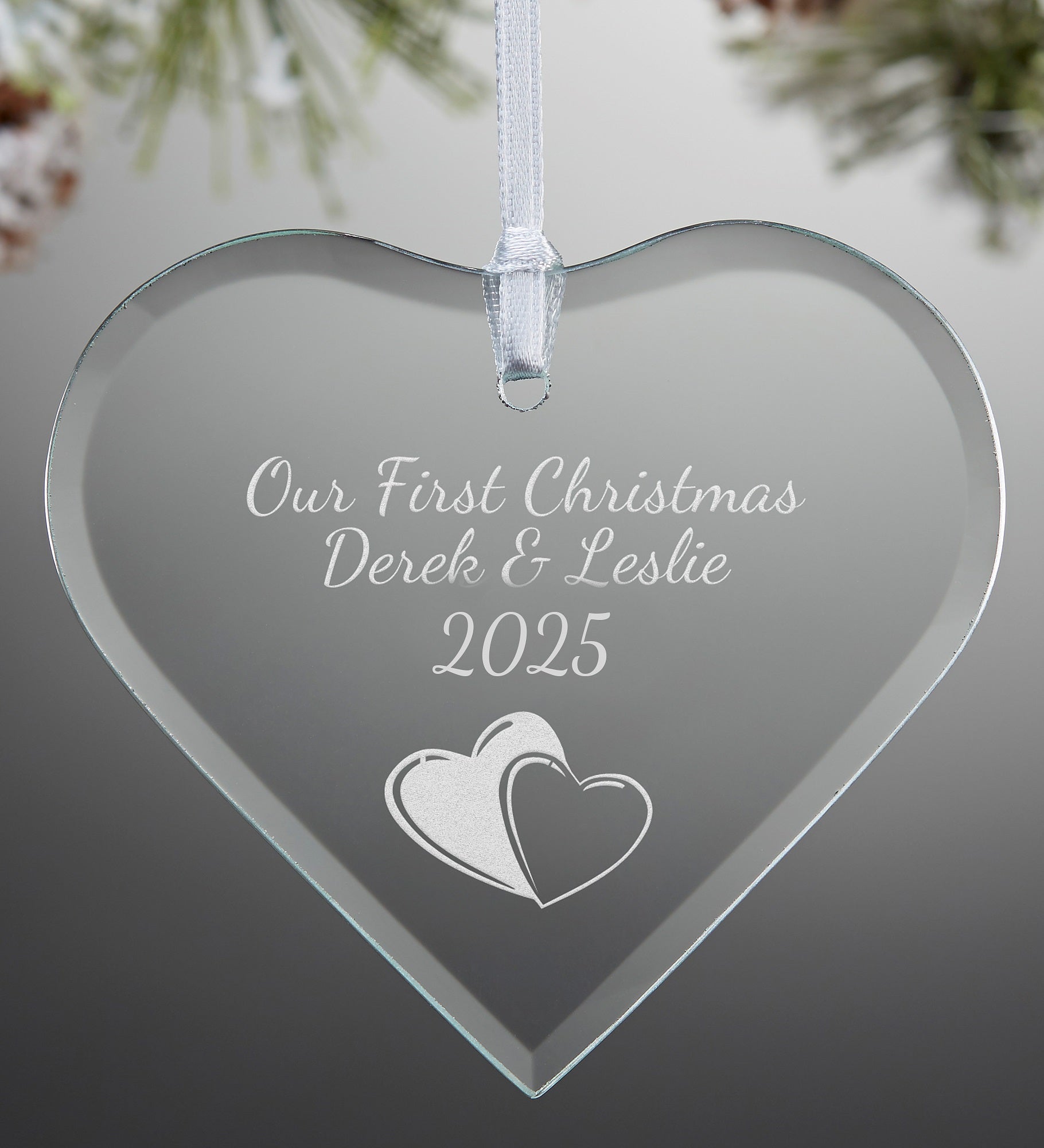 Create Your Own Heart Personalized Ornament