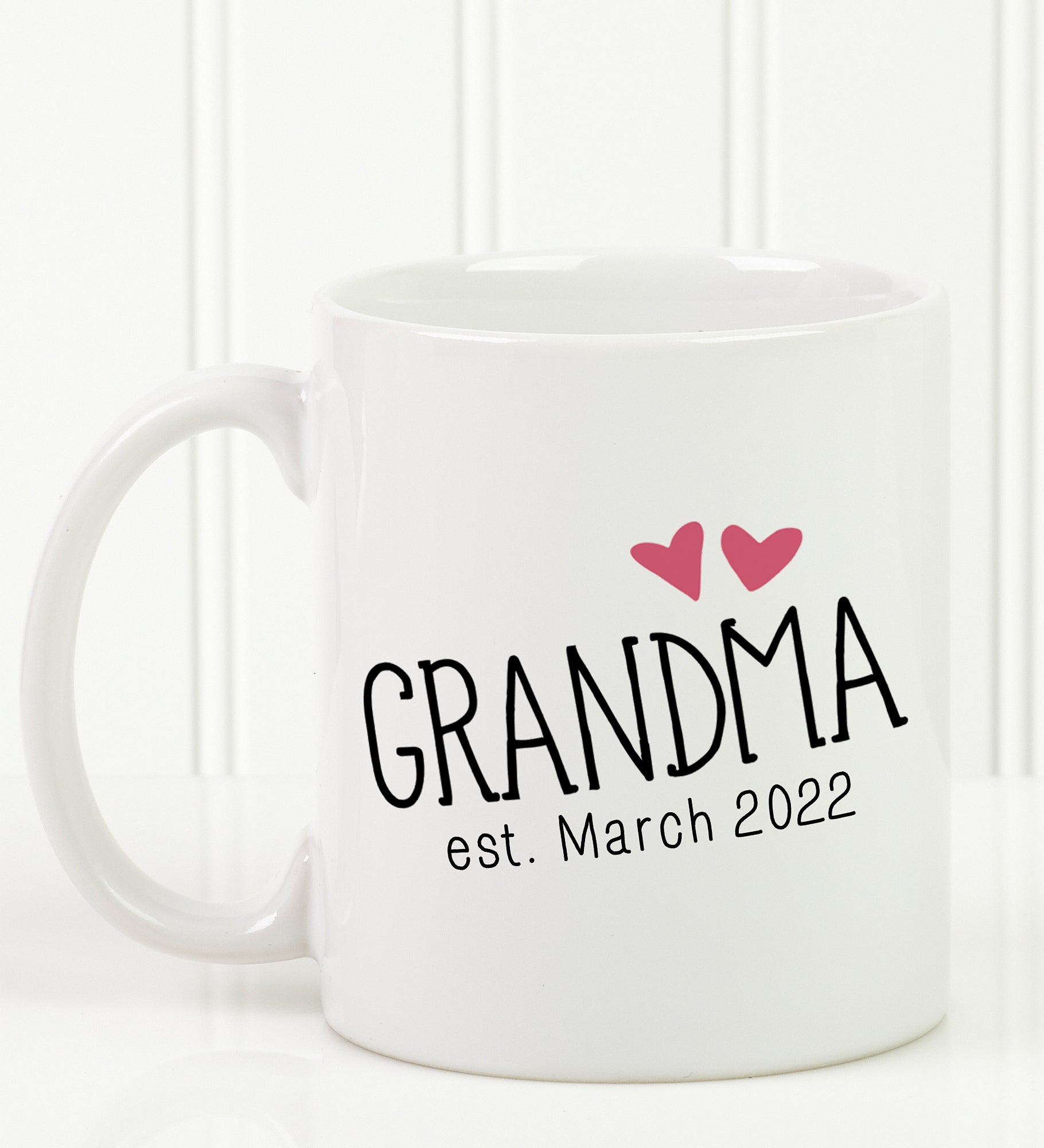 Grandparent Established Personalized Coffee Mug