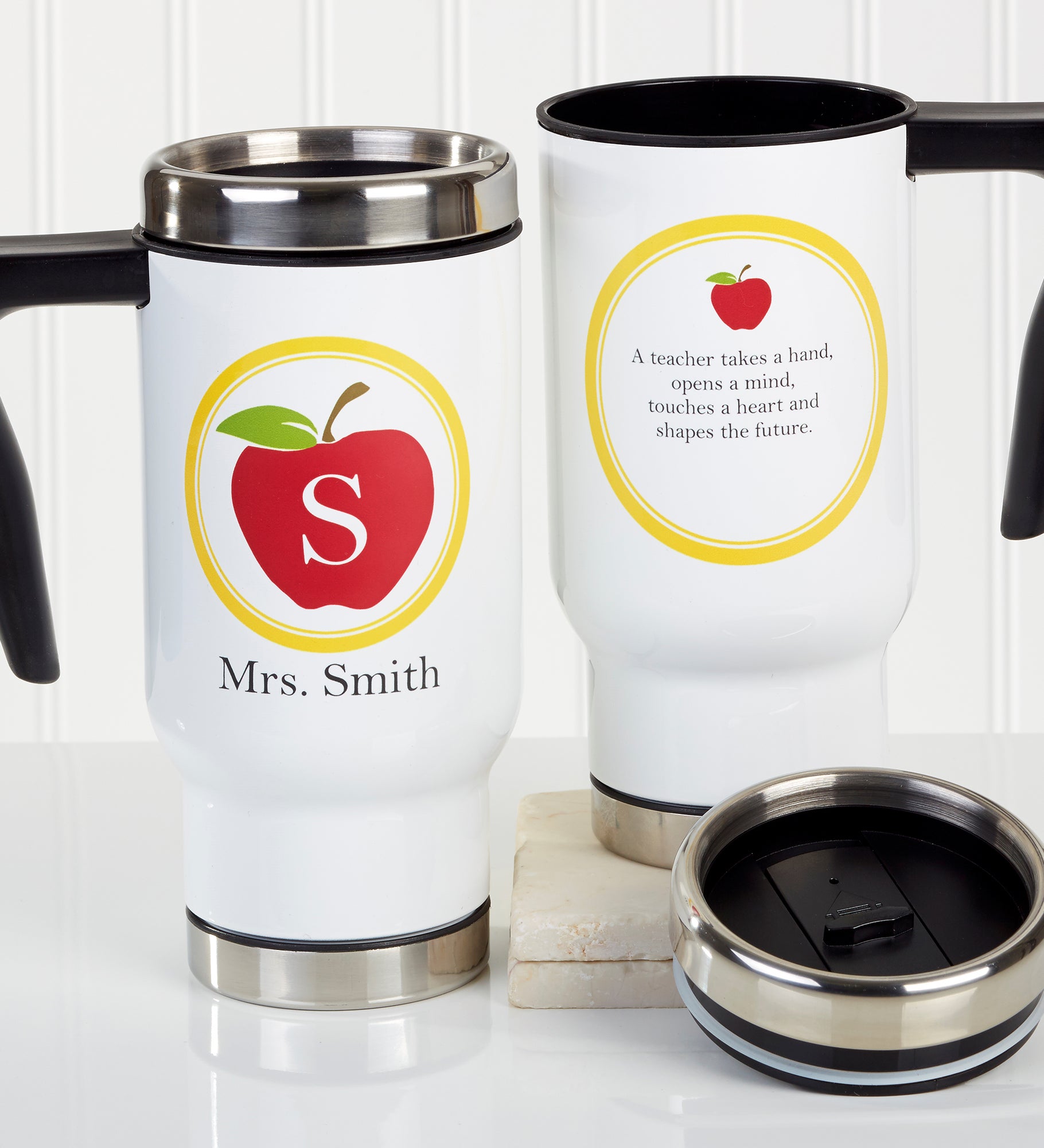 Teachers Inspire Personalized 14 oz. Travel Mug