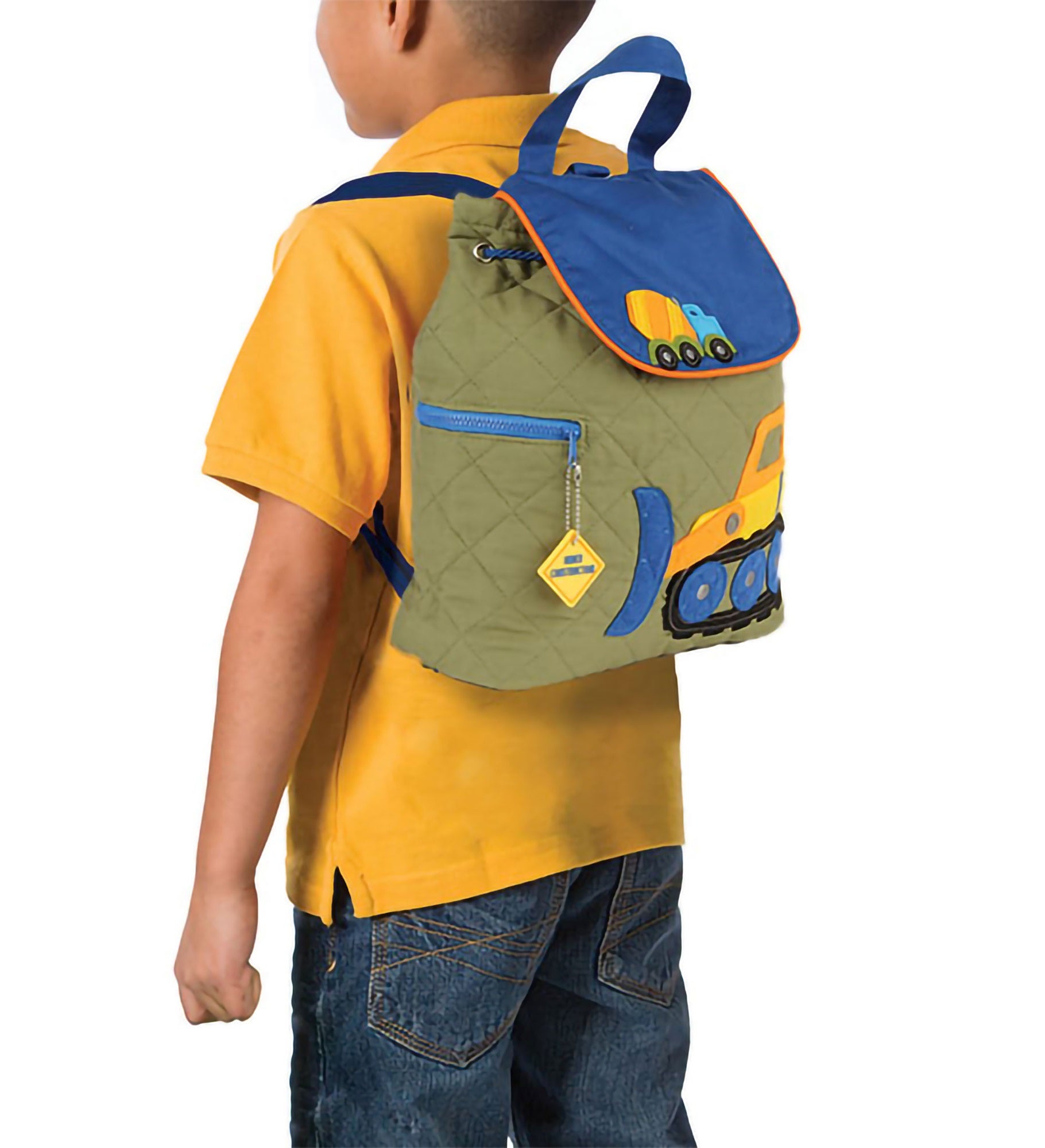 Construction Embroidered Kid's Backpack by Stephen Joseph