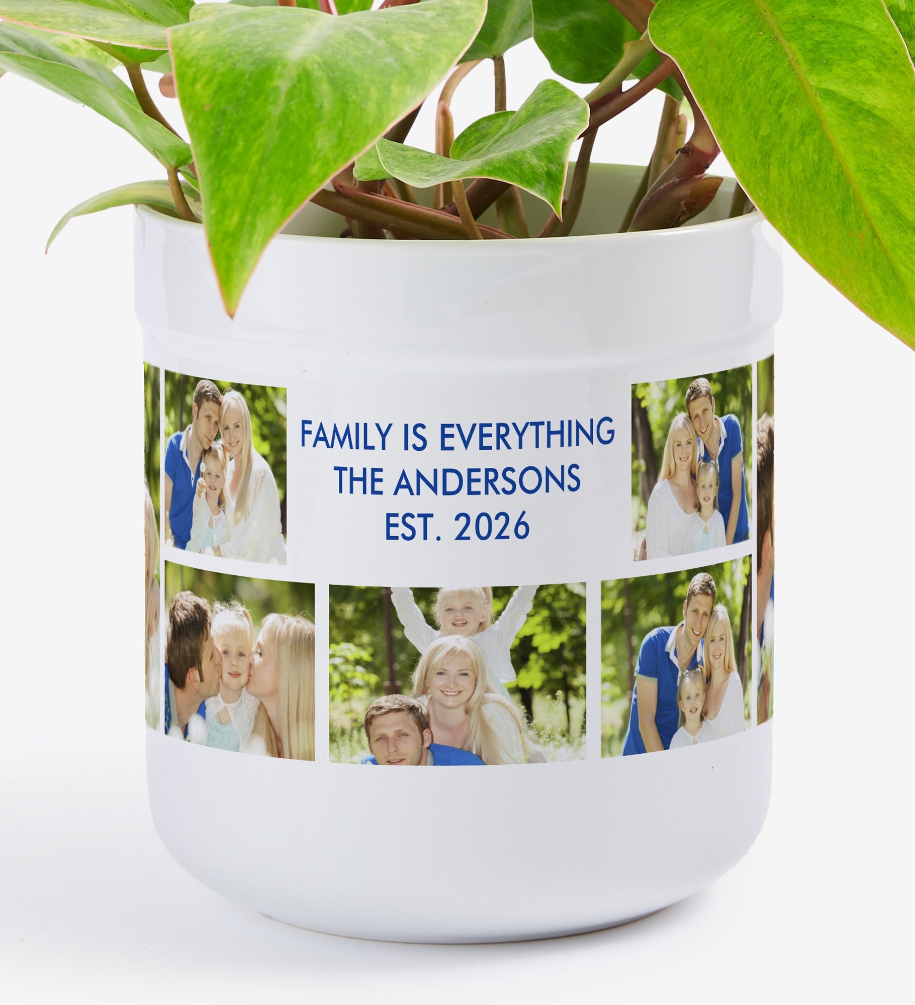 Picture Perfect Personalized Outdoor Flower Pot