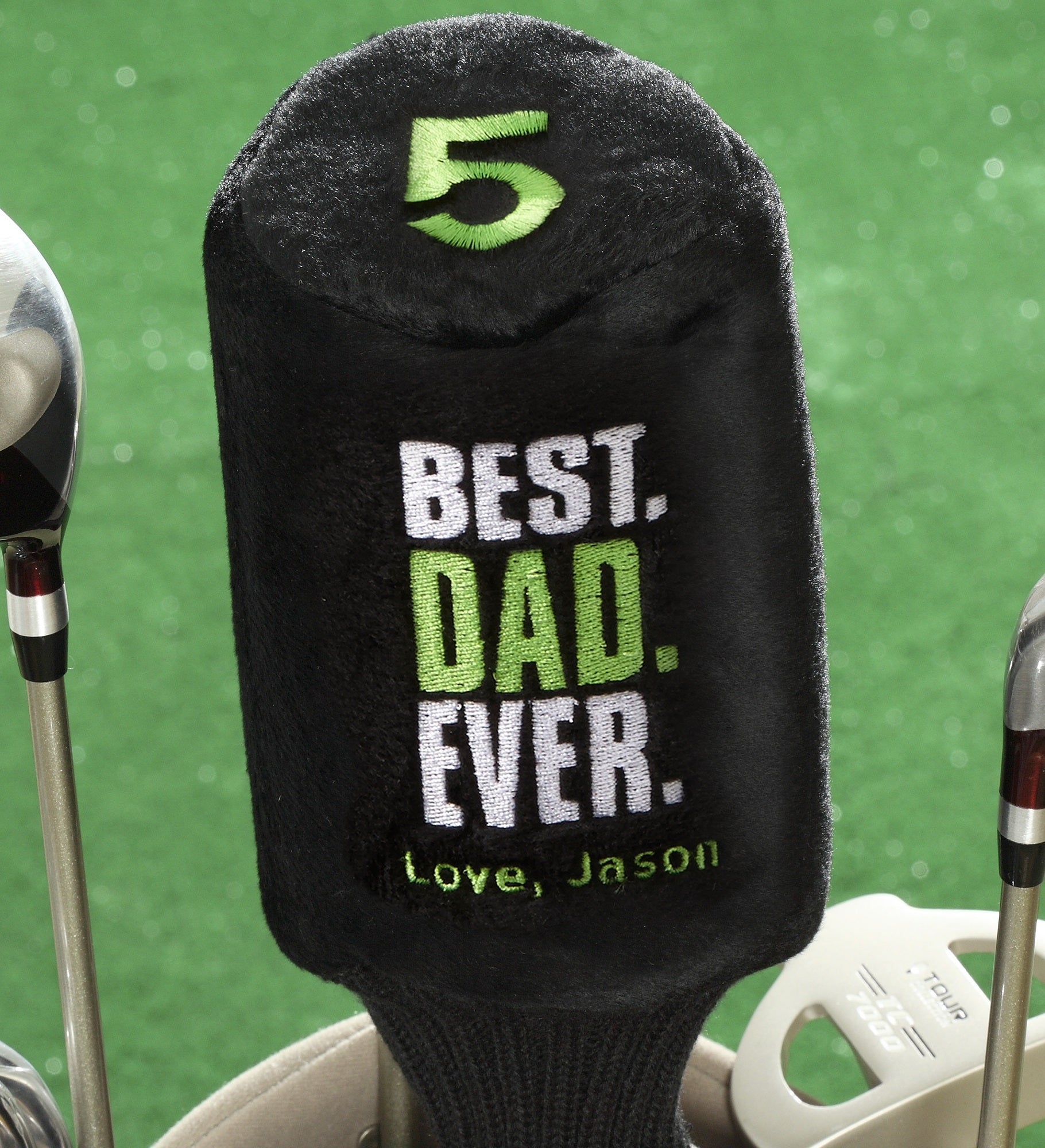 Best. Dad. Ever. Personalized Golf Club Cover