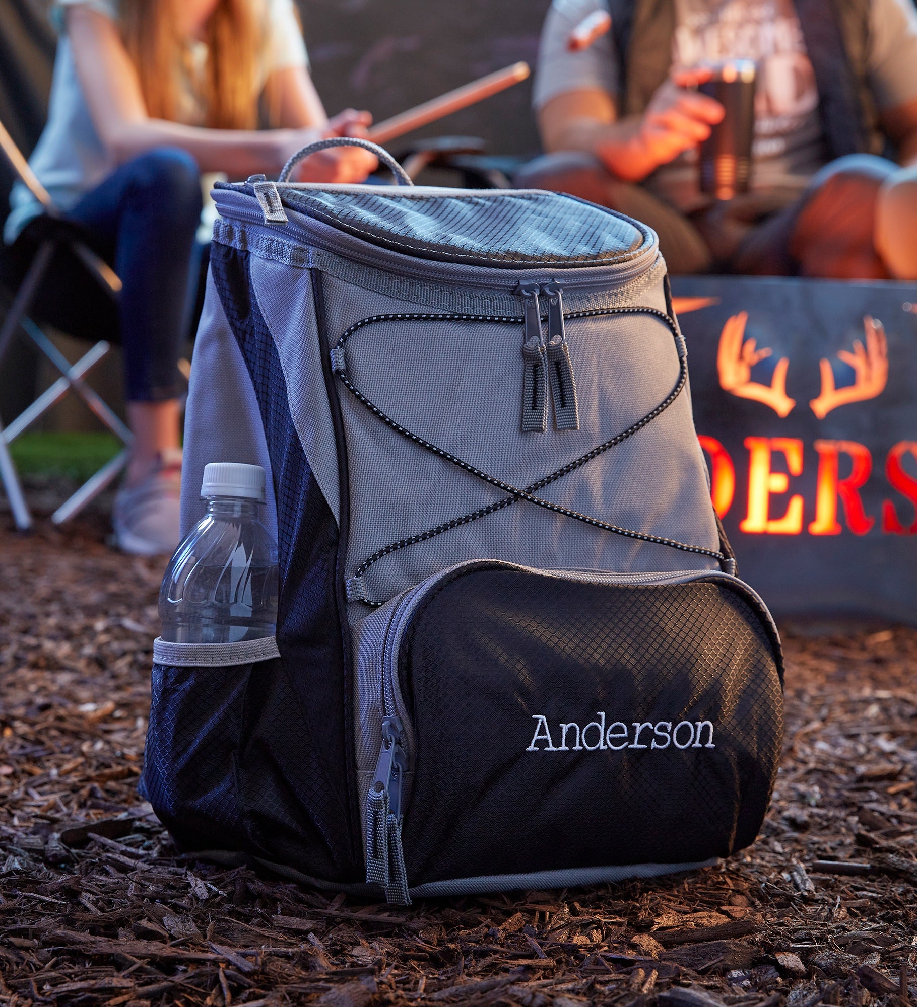 Embroidered Outdoor Cooler Backpack