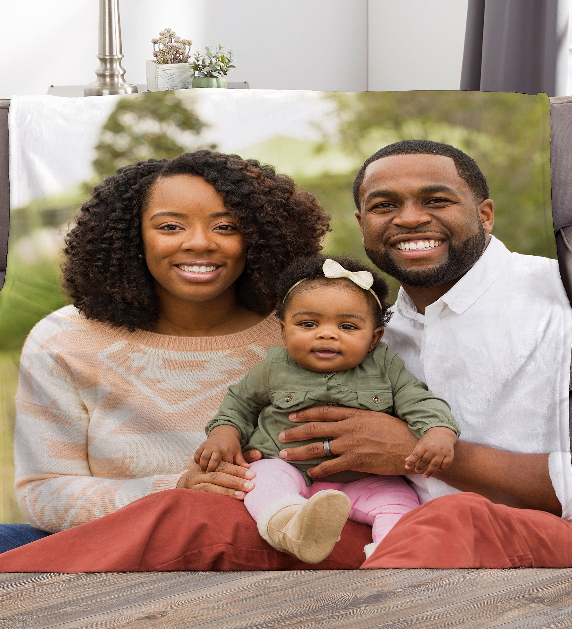 Picture Perfect Personalized Photo Blanket