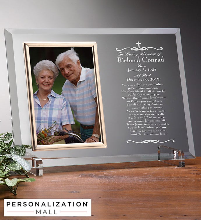 Personalized We Shall Meet Again Memorial Frame