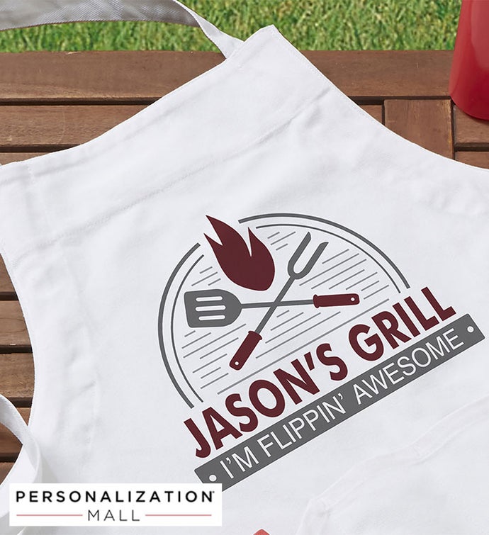 The Grill Personalized Apron