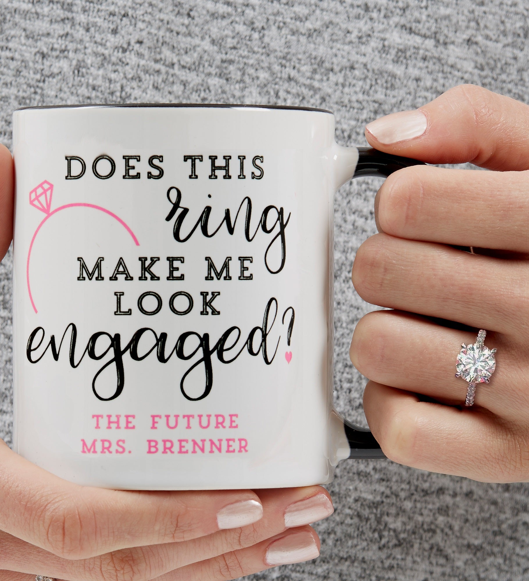Do I Look Engaged? Personalized Coffee Mugs