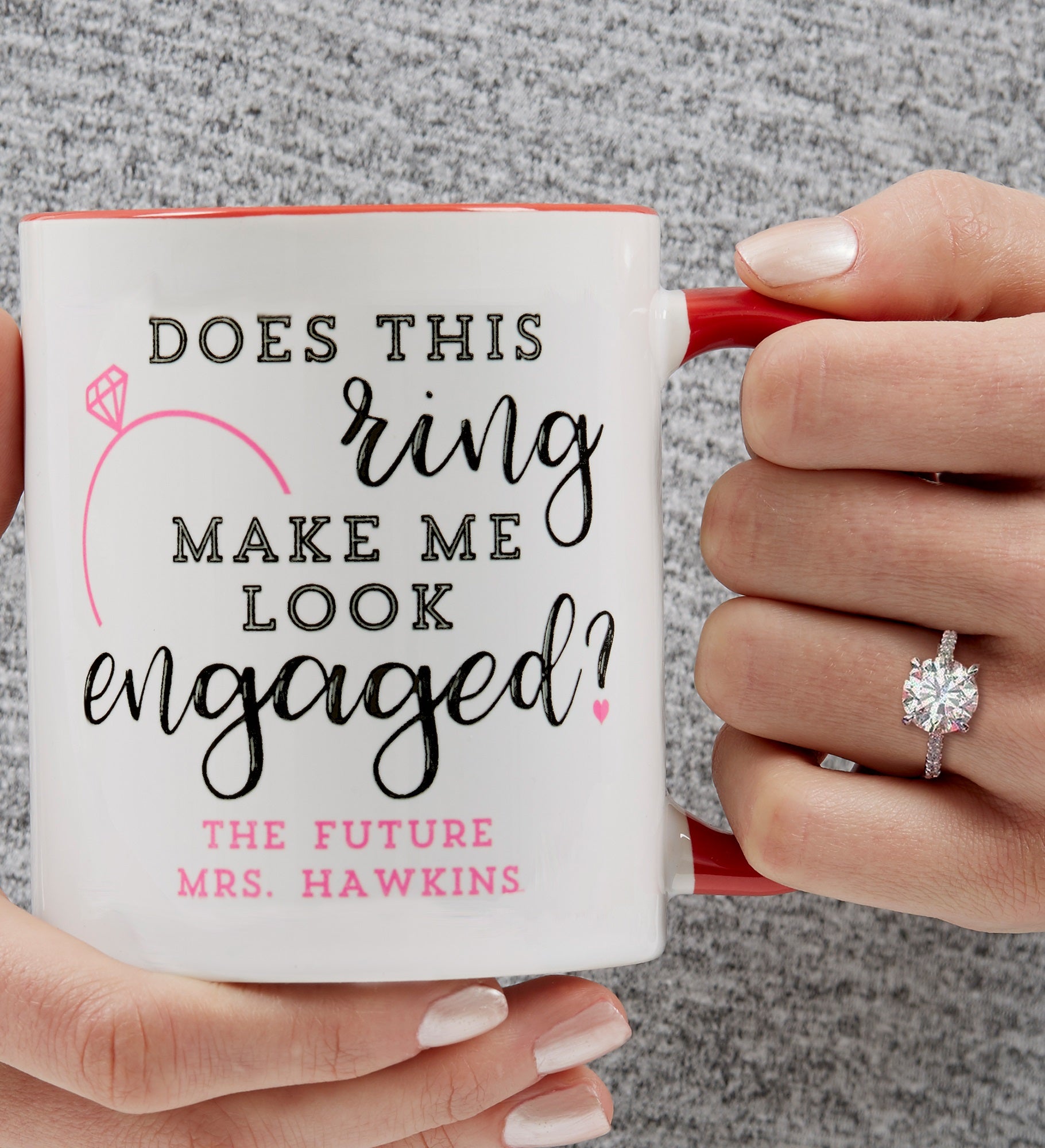 Do I Look Engaged? Personalized Coffee Mugs